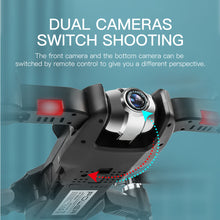 Drone 4K camera HD 1080P WIFI FPV drone height maintenance quadcopter fixed-point surround RC helicopter drone camera dron