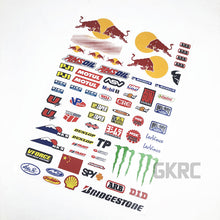 Gkrc 1/10 Scale Rc Wrangler Jeep Traxxas Trx-4 Defender Axial Scx10ii Jkmax D90 D110 Logo Marks Stickers Set 90027 90028 90046