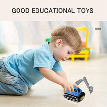 4Pack Construction Vehicles Toys Metal Engineering Tractor Mini Pull Back Cars Play Set Party Supplies for Kids Toddler Boys