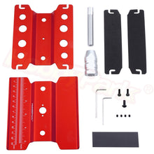 Aluminum Alloy RC Car Work Stand Repair Workstation 360 Degree Rotation Lift Or Lower For 1/8 1/10 Scale Models