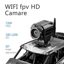 32Cm High-speed RC Rock Car with WIFI HD Camera Off-road Smart Vehicle Car Mobile Phone Control Car Model Racing Buggy Toy