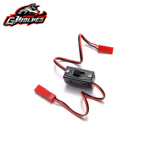 1/10 1/8 RC On/Off Switch JST Connector 6V Receiver box RC light Nitro power box battery box RC FS JLB HSP Car Airplanes boat