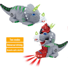 Dinosaur Deformation Car Toy Music Lighting Model Robot Electric kids toy Christmas Birthday Gift For Children