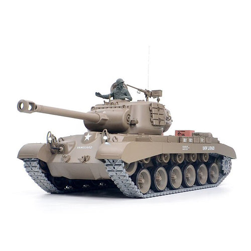 1:16 American Pershing M26 Heavy Tank 2.4G Remote Control Model Military Tank With Sound Smoke Shooting Effect Basic/Upgraded