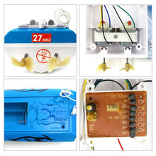 Flytec 2011-15A 10KM/H Remote Control RC Boats Ship Sailing Plastic Electric Mini Speed Boat Toys