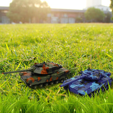 2PCS Small Children's Toy Car Double Battle Tank Car Remote Control Car Anti-fall Collision Children's Educational Toy Rc Car