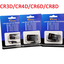 Corona CR3D/CR4D/CR6D/CR8D 2.4Ghz 3CH ~ 8CH Receiver (V2 DSSS) compatible with CT8Z/CT8J/CT8F for RC air plane fix wing drones