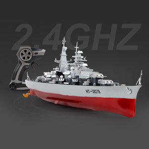 Super-large remote control ship battleship electric ship model child boy toy remote control ship Hengtai 3827B