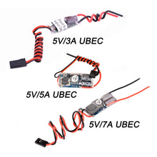 FPV RC UBEC BEC 5V 3A 5A 7A 5V/3A/5A/7A Lowest RF Noise BEC Full Shielding Antijamming Switching Regulator