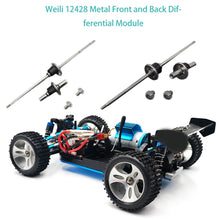 Durable Use for WLtoys 12428 1/12 Front Rear Differential Gears Set complete Upgrades Car RC Toys Model Spare Parts