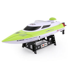 HONGXUNJIE HJ806 47cm 2.4G RC 30km/h High Speed Racing Boat Water Cooling System Flipped Omni-directional Voltage Prompt