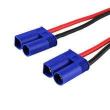 2PCS EC5 Male Connector Plug 4mm Banana Battery Charge Lead Adapter Cable 11.8in