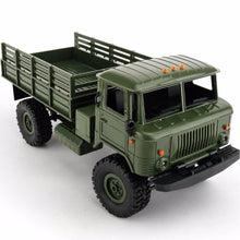 WPL B-24 Remote Control Military Truck DIY Off-Road 4WD RC Car 4 Wheel Buggy Drive Climbing GAZ-66 Vehicle for Birthday Gift Toy