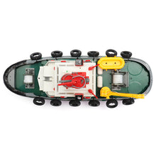 Henglong 3810 63cm 2.4G RC Rowing Boat with Water Cooling System Toy Gift RC Boat Remote Control Speedboat Water Toy for Outdoor