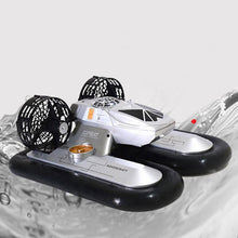 RC Boat Hovership Amphibious Transport Dock 4CH Remote Control Hovercraft Boat High Simulation Electronic Hobby Toys for Kids- E