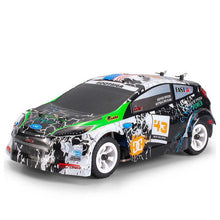 Kuulee Wltoys K989 1/28 4WD Brushed RC Remote Control Rally Car RTR with Transmitter Explosion-proof Racing Car Drive Vehicle