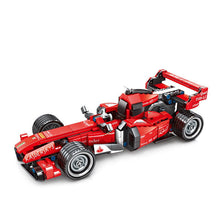 Formula F1 Racing Compatible Legoing Boys Diy Educational Assembled Sports Car Model Kit Building Blocks Brick Children Toys P44