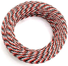 5M 16 feet 22AWG 26awg 30/60 Core 3 way Twist Servo Extension Cable JR Futaba Twisted Wire Lead For RC Airplane Accessories