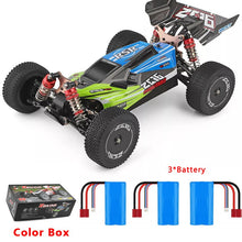 WLtoys 1/14 144001 RTR 2.4GHz RC Car Scale Drift Racing Car 4WD Metal Chassis Hydraulic Shock Absober Off-Road Vehicle Toy