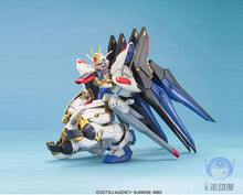 Original MG 1/100 Gundam Model ZGMF-X20A STRIKE Freedom FULL BURST MODE GUNDAM SEED DESTINY Mobile Suit Kids Toys BANDAI
