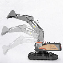 RCtown HuiNa 1:14 1592 RC Alloy Excavator 22CH Big RC Trucks Simulation Excavator Remote Control Vehicle Toy for Boys