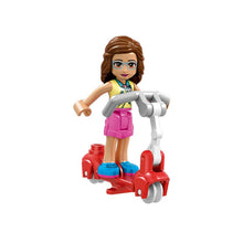 37095 8-Color Compatible Legoinglys Girl Series Creative Scooter Assembling Building Blocks Kit Toys Kids Gifts