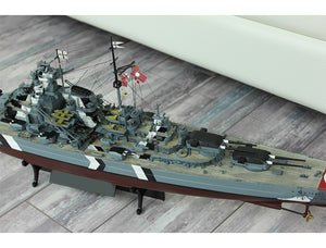 Trumpeter Meng Flyhawk 1/700 World War II German KM Bismarck Battleship Navy War Battle Ship Plastic Assembly Model Kit