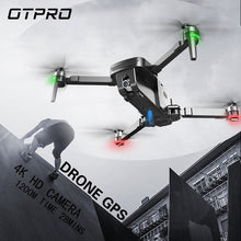 OTPRO Mini Foldable 4K WIFI Camera Double Professional Drone GPS RC Helicopter Brushless Motor Intelligent Following Quadcopter