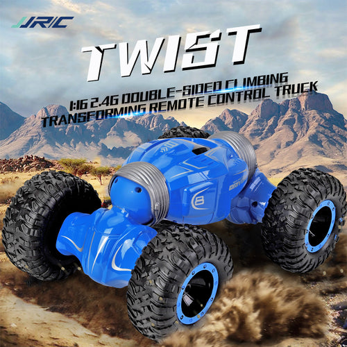 RC Car JJRC Q70 Radio Control 2.4GHz 4WD Twist- Desert Cars Off Road Buggy Deformed High Speed Climbing RC Car Kids Children Toy