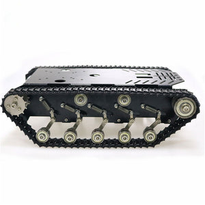 15KG Load Large Metal Smart Shock-Absorbing RC Robot Tank Chassis + Wireless WiFi/ Bluetooth/ Handle Control Kit DIY For Arduino