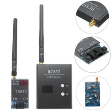5.8G 600mw 5KM Wireless AV Transmitter TS832 40CH + RC832 TS5823 TS5828 Receiver 48CH For RC FPV Racing Drone