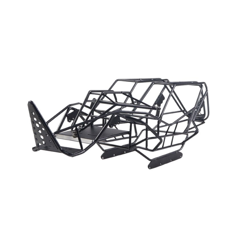 Steel Roll Cage Frame Body Black Steel Frame Body Chassis for Axial with RCX10 1/10 RC Rock Car Crawler Climbing Truck Parts