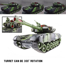 33/44CM RC War Tank Radio Tactical Vehicle Main Battle Military Main Battle Tank Model Sound Recoil Electronic Hobby Boy Toys