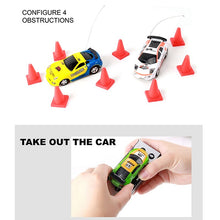 8 Colors RC Cars Hot Sales Coke Car Mini RC Car Radio Remote Control Micro Racing Car 4 Frequencies Toy For Boys Kids Gift TSLM1