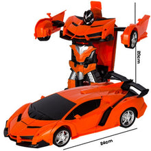RC Car Transformation Robots Sports Vehicle Model Robots Toys Cool Deformation Car Kids Toys Gifts For Boys Dropshipping