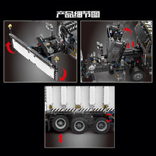 Yeshin Technic Car Toys The MOC Legoing Snowplow Car Model Building Blocks Bricks Assembly Car Toys Kits Kids Christmas Gifts