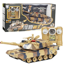 Kids 778-1/2/3/4 Simulation 1:24 RC Battle Tank Toys Crawler Light Remote Control Heavy Machine Tanks Toys For Children Gift