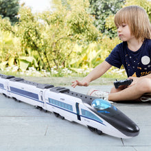 kids toys RC Toy gift RC Rail Train Simulated Subway High-Speed Train EMU Model With light and Sound RC Car Toys for children