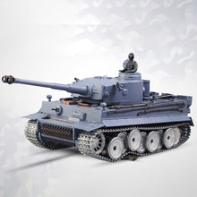 1:16 German Tiger Heavy Tank 2.4G Remote Control Model Military Tank with Sound Smoke Shooting Effect - Metal Ultimate Edition