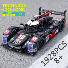 Yeshin Technic Car Model The MOC Legoing R18 Speed Race Motor Car Set Assembly Car Model Kids Christmas Gift Building Blocks Kit