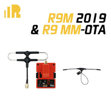 FrSky R9M 2019 Module and R9MM R9Mini R9 Slim+ OTA Receiver with mounted Super 8 and T antenna