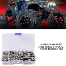 Screw Kit With Box For Simulation Remote Climbing Car Car Screw Stainless Steel Screws Box Repair Tool Kit Suitable For Traxxas