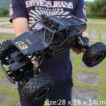 37cm1/12 RC Car 4WD Climbing Car 4x4 Double Motors Drive Bigfoot Car Remote Control Car Off-Road Vehicle Toys For Boys Kids Gift