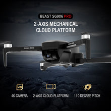 ZLRC SG906 PRO GPS Drone With 2-axis Anti-shake Self-stabilizing Gimbal Wifi FPV 4K Camera Brushless Quadcopter VS F11 ZEN K1
