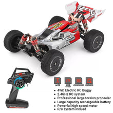 WLtoys 1/14 144001 RTR 2.4GHz RC Car Scale Drift Racing Car 4WD Metal Chassis Hydraulic Shock Absober Off-Road Vehicle Toy
