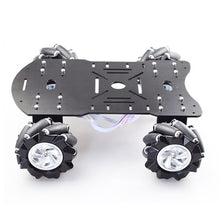 Double layer 4WD 80mm Mecanum Wheel RC Robot Car Chassis with DC 12V Encoder Motor for Arduino Raspberry Pi DIY Project STEM Toy