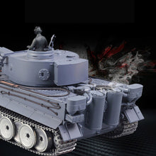 1:16 German Tiger Heavy Tank 2.4G Remote Control Model Military Tank with Sound Smoke Shooting Effect - Metal Ultimate Edition