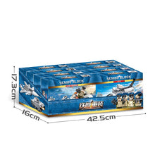 Toys For Children Iron Blood 8 In 1 Fighter Model Kit Compatible Legoing Assembled Educational Building Blocks Brick Kid New O37