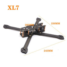 HSKRC 3K Carbon Fiber XL5 V2 232mm XL6 283mm XL7 294mm XL8 360mm True X 5 6 7 8 inch X328 FPV Freestyle Frame Kit Racing Drone