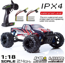 LeadingStar 9300 Remote Control Car Terrain Electric Off Road Truck 1:18 Scale 2.4Ghz Radio 4WD Fast 30+ MPH RC Vehicle